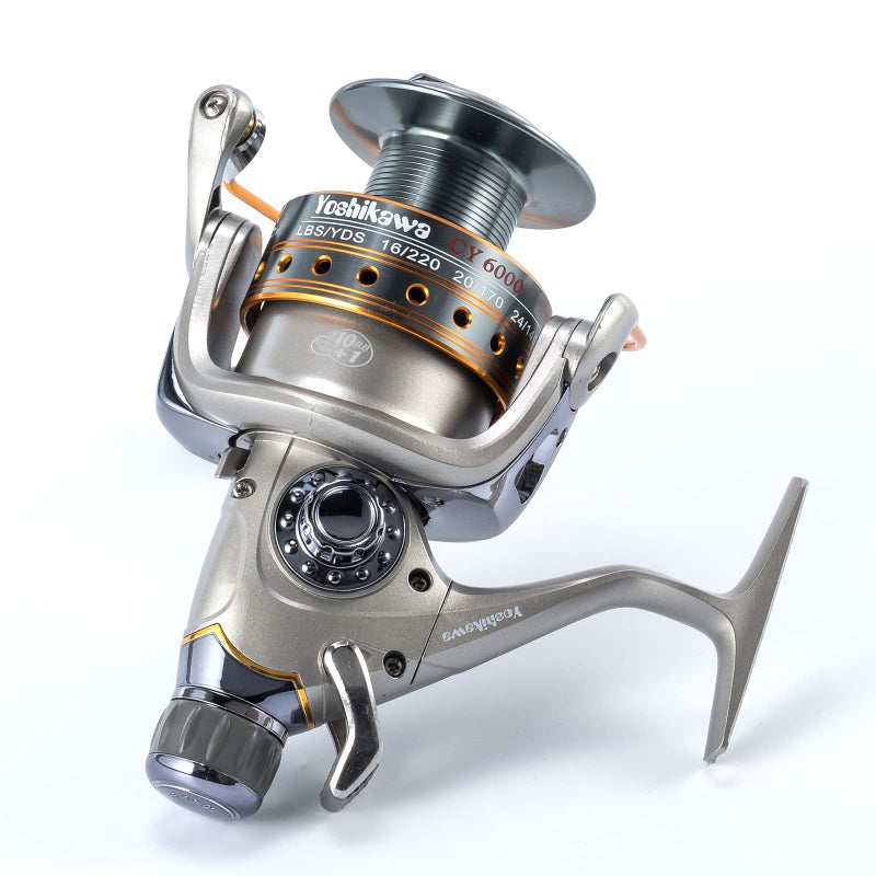Yoshikawa Baitfeeder Spinning Reel 3000 Bass Fishing Reel 5.1:1 11 Stainless Ball Bearings Ultra Smooth Left Right Hand Changeable - Image 3
